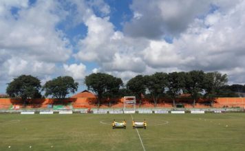 Dari Dana CSR, Pasuruan United Perbaiki Bench dan Rumput Stadion Pogar Secara Mandiri