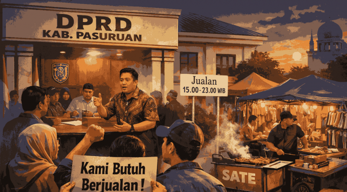 PKL Pasar Bangil Curhat ke DPRD: Dewan Beri Solusi Jualan Malam Hari