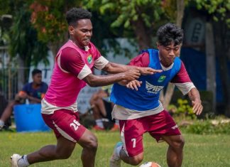 Laskar Sakera Bidik Tiga Poin Lawan Persebata Lembata, Pelatih: Jaga Trend Positif