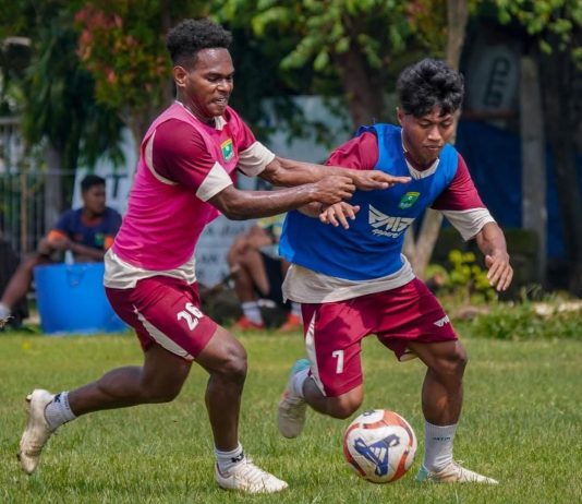 Laskar Sakera Bidik Tiga Poin Lawan Persebata Lembata, Pelatih: Jaga Trend Positif