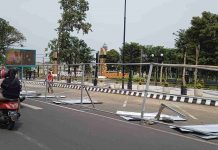Pagar Proyek Dibuka, Alun-alun Kota Probolinggo Siap Diresmikan