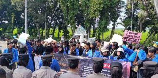 PMII Geruduk DPRD Probolinggo, Soroti Tambang Ilegal hingga Tolak Pilkada Dipilih Dewan