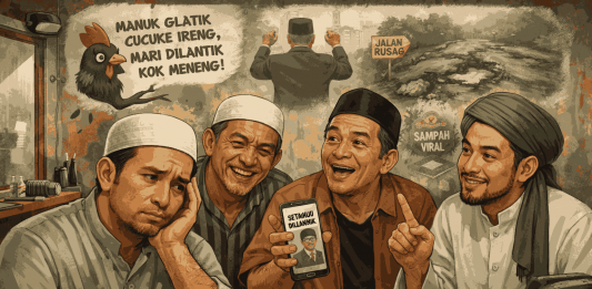 Manuk Glatik Cucuke Ireng, Mari Dilantik Ojo Meneng