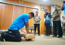 Perkuat Layanan Darurat PSC 112, Pemkot Probolinggo Latih 64 Petugas Bantuan Hidup Dasar
