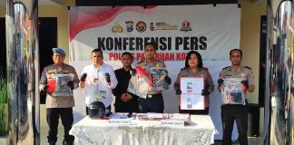 Polisi Tangkap Dua Maling Bersarung yang Gondol Motor Ketua RT di Tambakrejo Kraton