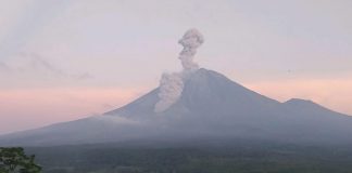 Semeru Kembali Erupsi, Awan Panas Guguran Meluncur Sejauh 3000 Meter