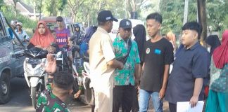 Diduga Hendak Curi Motor di Depan SDN Kalipang, Pria Bersarung Diamankan Guru dan Babinsa