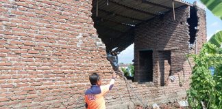Rumah Warga Kraton Rusak Dihantam Hujan Deras dan Angin Kencang