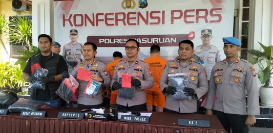 Polisi Amankan Pelaku Penembakan di Wisma Tretes