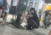 Seorang Pria Dihajar Warga Usai Ketahuan Mencuri Kotak Amal di Masjid Watestani Nguling