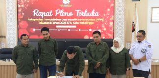 KPU Kota Probolinggo: Jumlah Pemilih Berkurang 1.596 Orang, Kini Tercatat 181.156 Jiwa