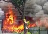Kebakaran Hanguskan Toko Ban dan Peracangan di Paiton, Api Muncul saat Listrik Padam