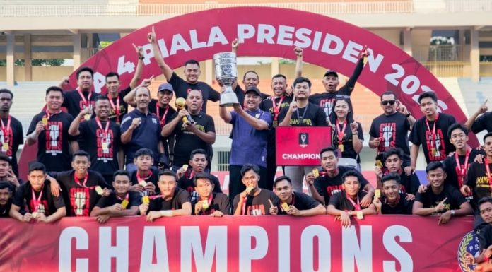 Juara Liga 4, Pasuruan United Bawa Pulang Trophy untuk Kabupaten Pasuruan, Sekaligus Kado Ultah Presiden Club