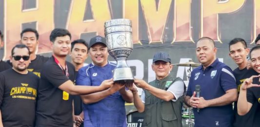 Ribuan Warga Gelar Konvoi Sambut Pasuruan United Juara Liga 4 Nasional