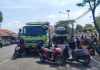 Blokade Pantura Grati Belum Dibuka, Sopir Truk Terjebak Empat Jam di Tengah Antrean