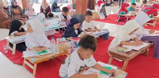 Jelang Inaugurasi Ansor Kraksaan, 109 Anak Adu Kreativitas di Fatayat Flash