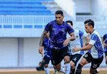 Persekabpas Tahan Imbang PSIM Yogyakarta di Laga Uji Coba