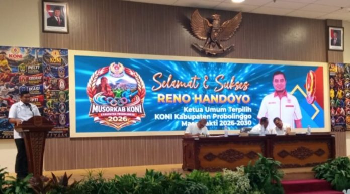 Terpilih Aklamasi, Reno Handoyo Siapkan Formula Baru KONI Probolinggo: Kurangi Ketergantungan pada APBD