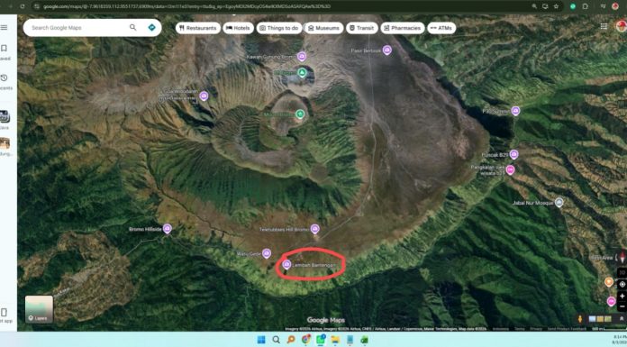 Bromo Terbakar Lagi, Savana Ditutup untuk Wisatawan