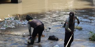 Sungai Kandangjati Dibersihkan, Upaya Tekan Risiko Banjir di Kraksaan