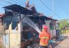 LPG Diduga Bocor, Rumah Warga Rejoso Terbakar