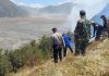 Api Membesar di Cemoro Lawang, Petugas Terkendala Akses Air dan Angin Kencang