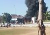 Gegara Sampah, Bengkel Elektronik dan Laundry di Pandaan Terbakar