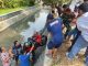 Kecelakaan Dua Motor di Sekargadung Pasuruan, Kedua Kendaraan Masuk Sungai
