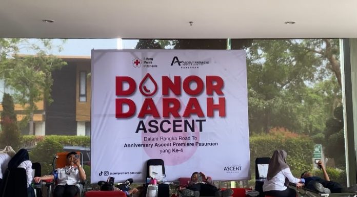 Anniversary Ke-4, Ascent Premiere Pasuruan Kembali Gelar Donor Darah