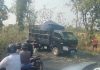 Pohon Tumbang Timpa Pikap dan Motor di Pantura Kepel, Dua Pelajar Dilaporkan Terluka
