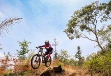 Taklukkan Trek Berdebu Arjuno Bike Park, Rider Kediri Catat Waktu Tercepat