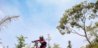 Taklukkan Trek Berdebu Arjuno Bike Park, Rider Kediri Catat Waktu Tercepat