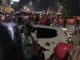 Ormas Madas Sedarah Blokade Jalan Pantura Depan Polres Probolinggo