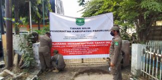 Aset Diserobot, Pemkab Pasuruan Tutup Pembangunan Warung Kopi di Pangsud