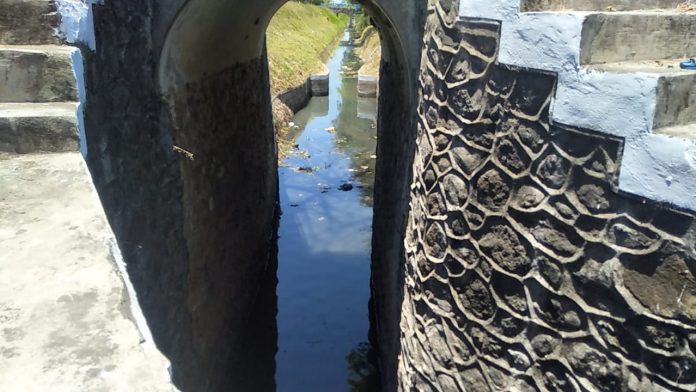Saluran irigasi Kali Wangi