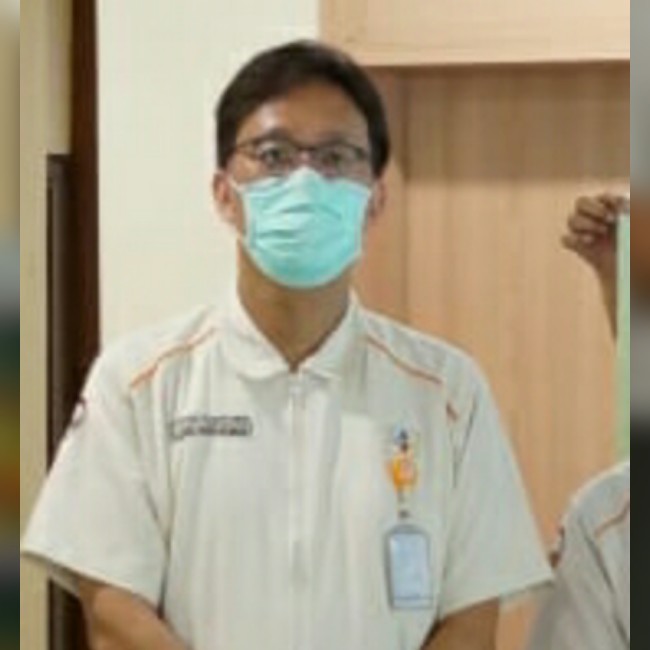 TETAP JALANKAN PROTOKOL: Vice President Director PT. CJI Pasuruan, Mr. Yoon Taesang menegaskan akan tetap menjalankan protokol Covid-19. Banyak orang tergantung pabrik kita. Kita harus menang melawan Covid 19.