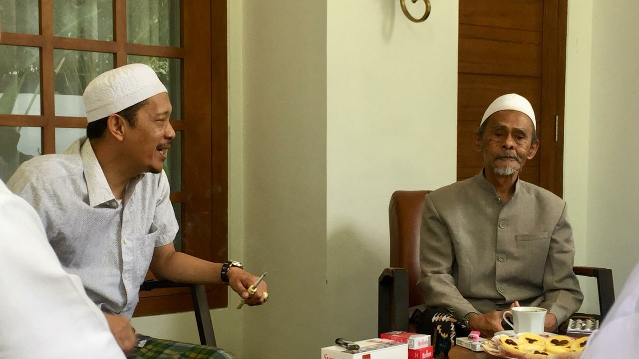 Sandiaga Kunjungi Sidogiri, Kyai Nawawi Silaturahmi ke 