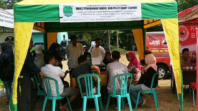 Pemilik Usaha di Kabupaten Pasuruan Urus Perizinan di Kenduren Mas