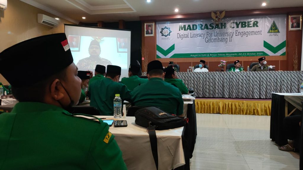 Ansor Jatim Gembleng Kader Melalui Madrasah Cyber